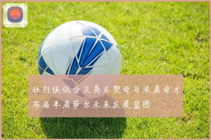 独行侠低价交易东契奇与浓眉奇才布局羊眉萨尔未来发展蓝图